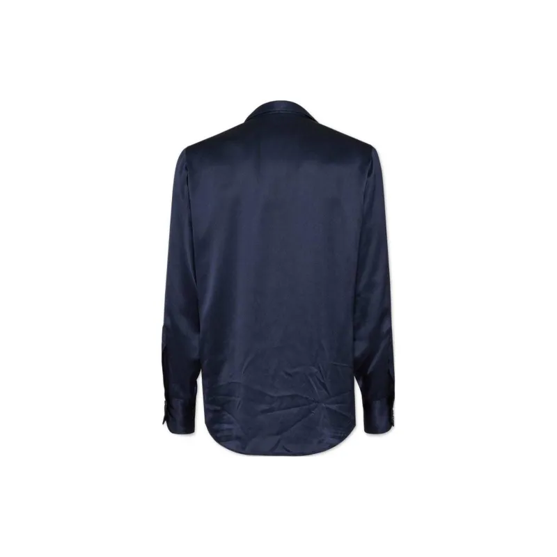 DSQUARED 2 Satin Sexy Tie Shirt-1