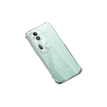 Cuttlefish Grid TPU Material Transparent Impact Resistant Phone Cases Compatible With Oppo Reno11 Minimalist