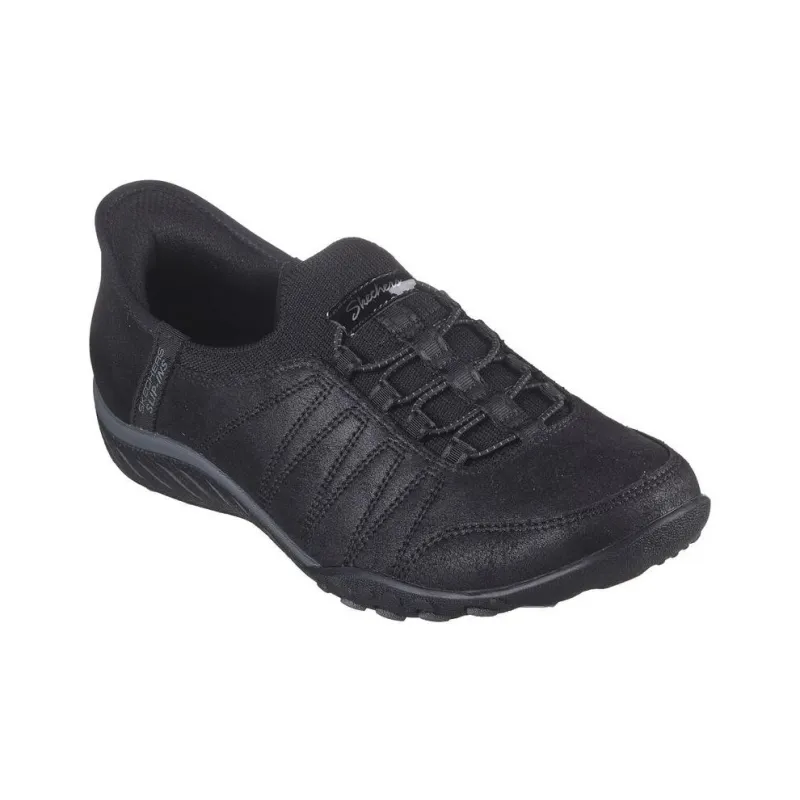 Skechers Breathe-Easy Anti-Slip Wear-Resistant Low-Top Casual Shoes Women's Black-2