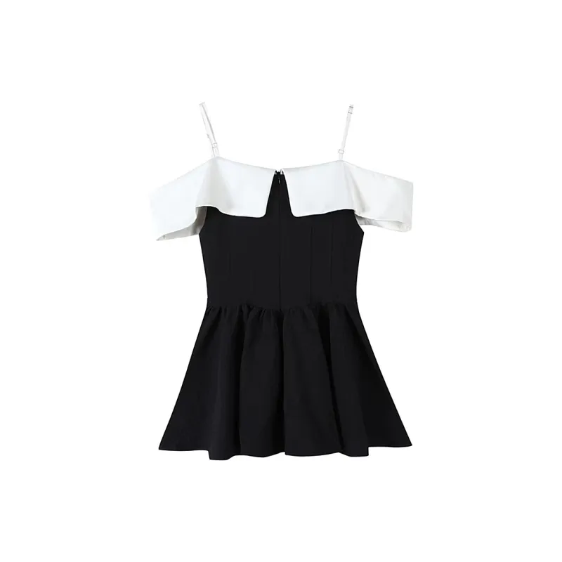 Incolore Slip Dresses Women's Black-1