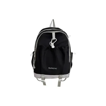 NX DOUGHNUT Nylon Backpack Unisex Black/Pink/Violet/Green/Beige