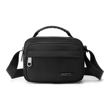 Yalu Oxford Crossbody/Portable/One Shoulder Regular Unisex Black/Gray/Dark Blue/Green