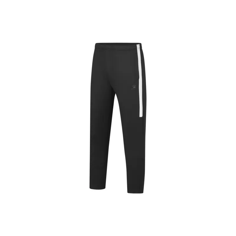 KELME Knitted Fabric Vintage Sweatpants Unisex Agate Black-1