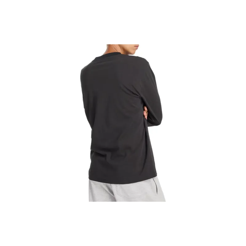 New Balance Athletics Cotton Long Sleeve T Shirt Men's Black-1