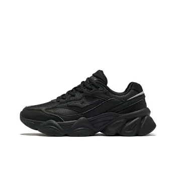 Erke East Rising Breathable Lightweight Low-Top Casual Shoes Women's Black