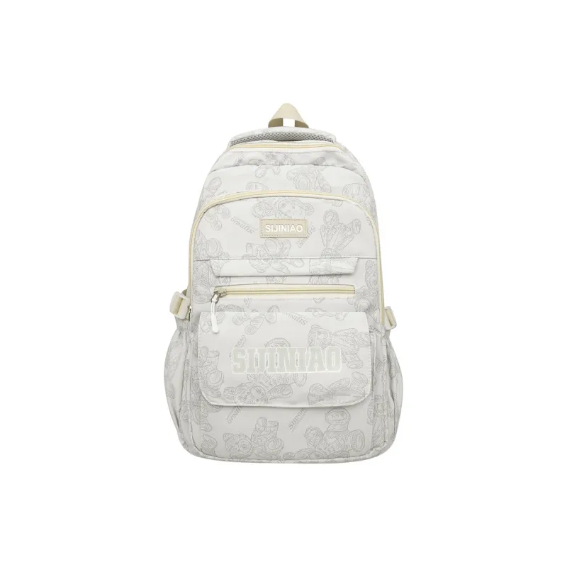 Travel Nylon Backpack Women's Multicolor-1