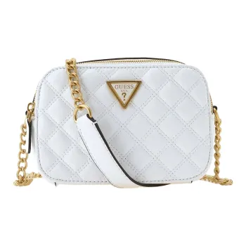 GUESS Polyurethane Camera Bags Shoulder Bags Women's White
