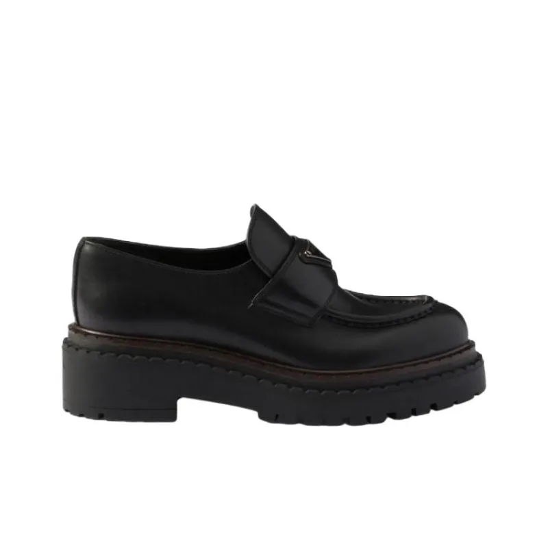PRADA Loafers 5.5cm Women's Black-1