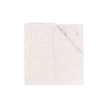 FENDI Cashmere Knit Scarves Men's Beige