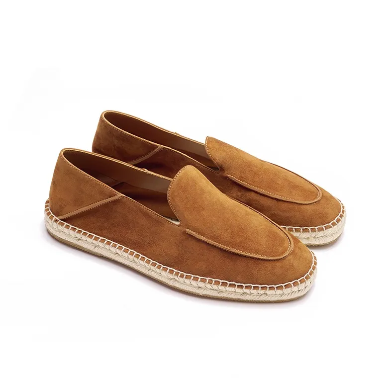 Chioryn Espadrilles Men Gray/Brown/Blue-13