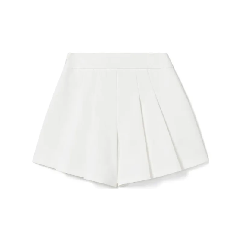 LACOSTE Casual Shorts Women's Ecru-1