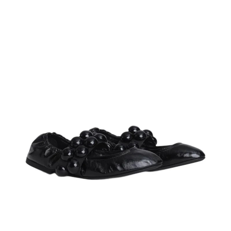 Alaia Casual Single Shoes Women's Black-2