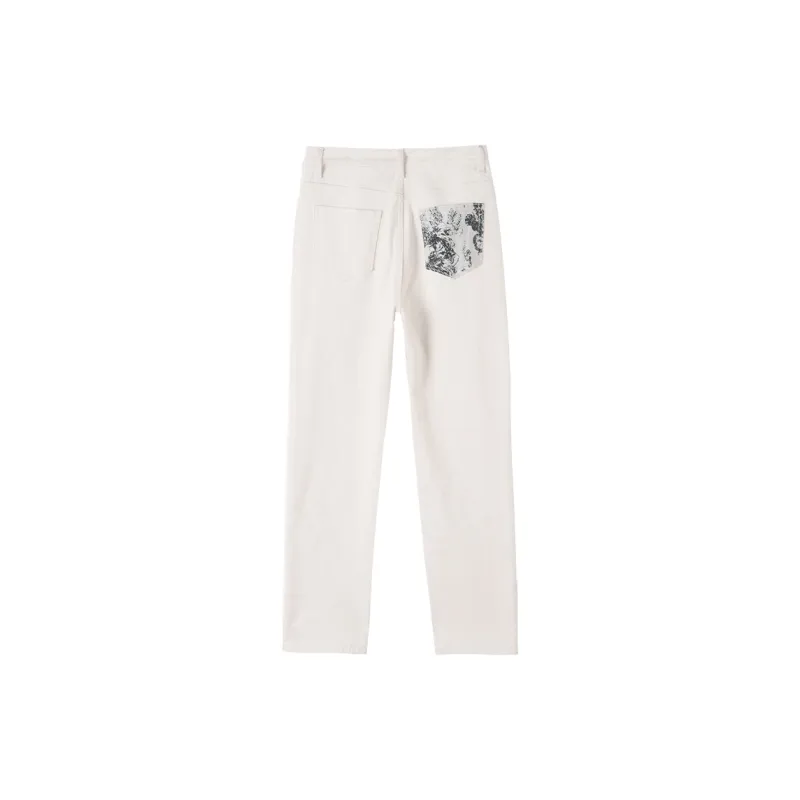 HIPPIEMISS Jeans Women's Ecru-1