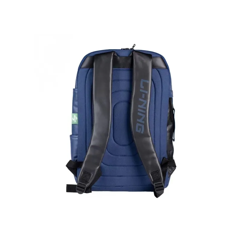LiNing Badminton Racket Bags 6 Pcs Pack Sporty Style Backpack Blue Unisex Breathable Back Panel Side Storage Pocket-1