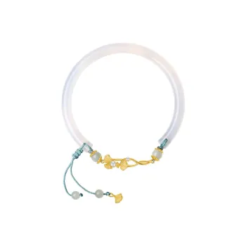MAMADESHOUHU Chalcedony Jade Bangles Women's