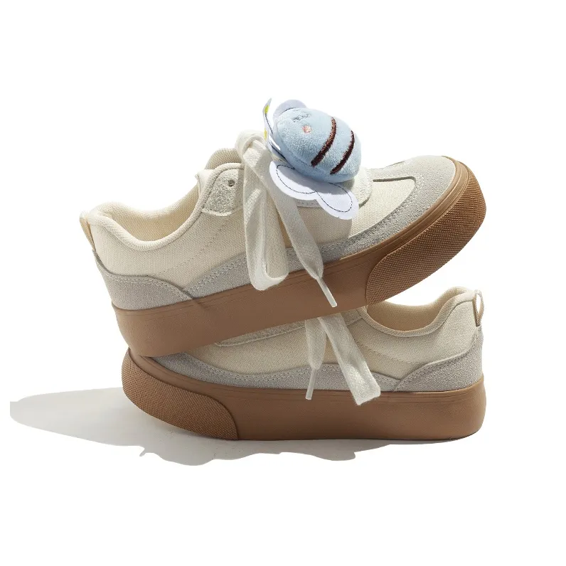 BEIER Durable Breathable Low Top Canvas Shoes Women's-15