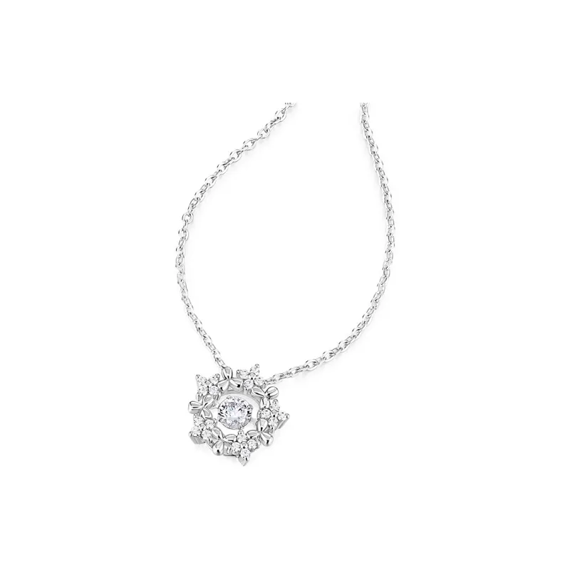 KADER 925 Sterling Silver Necklaces Women's Silver white Gift Box-1