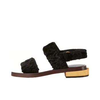 GUCCI 2015 Re Edition Beach Sandals Women's Black