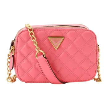 GUESS Polyurethane Camera Bags Crossbody Bag Shoulder Bag Women's Pink