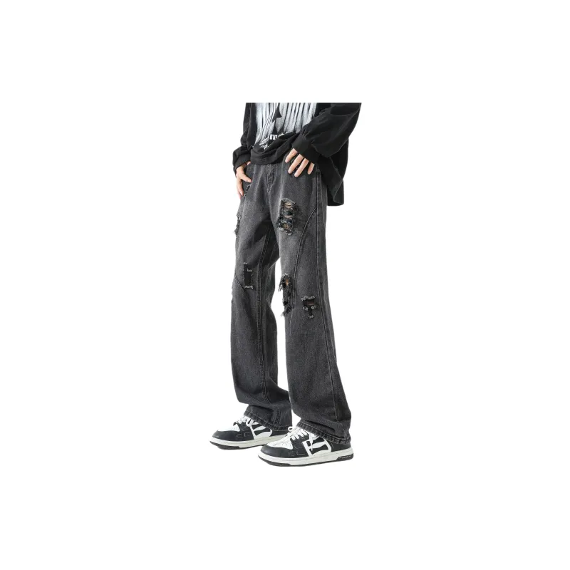 PAINT STAIN Jeans Unisex-13