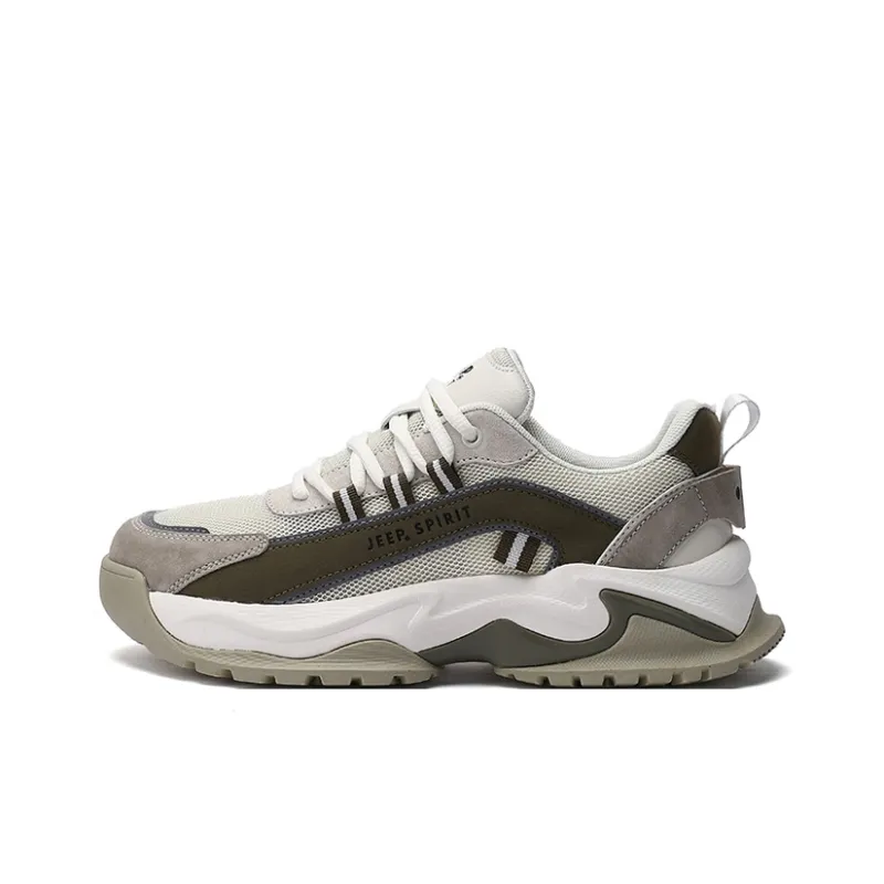 JEEP SPIRIT Anti-Slip And Wear-Resistant Breathable Low-Top Casual Shoes Men's-41
