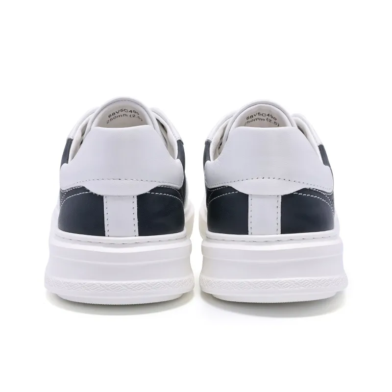 Satchi Breathable Wear Resistant Cushioning Low Top Casual Shoes Men's Black White-4