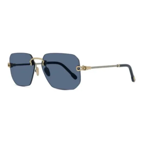 FRED Irregular Shape Sunglasses Unisex Gold