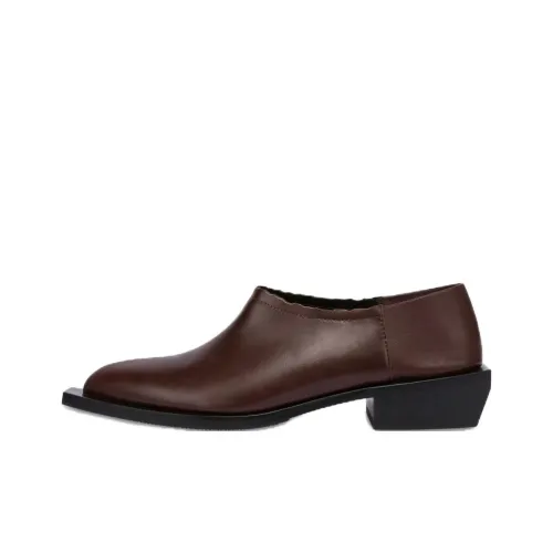 MOSCHINO Scallop Edge Slip On Loafers Women's