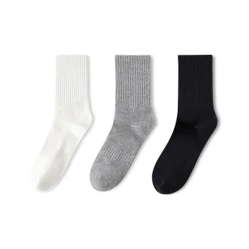 JEANSWEST Mid Calf Socks Men's Combo Set