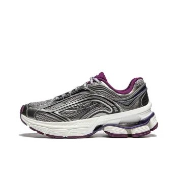 LINING Aurora RENEW Running Shoes Women's Low Top Base Station Silver/Geological Gray