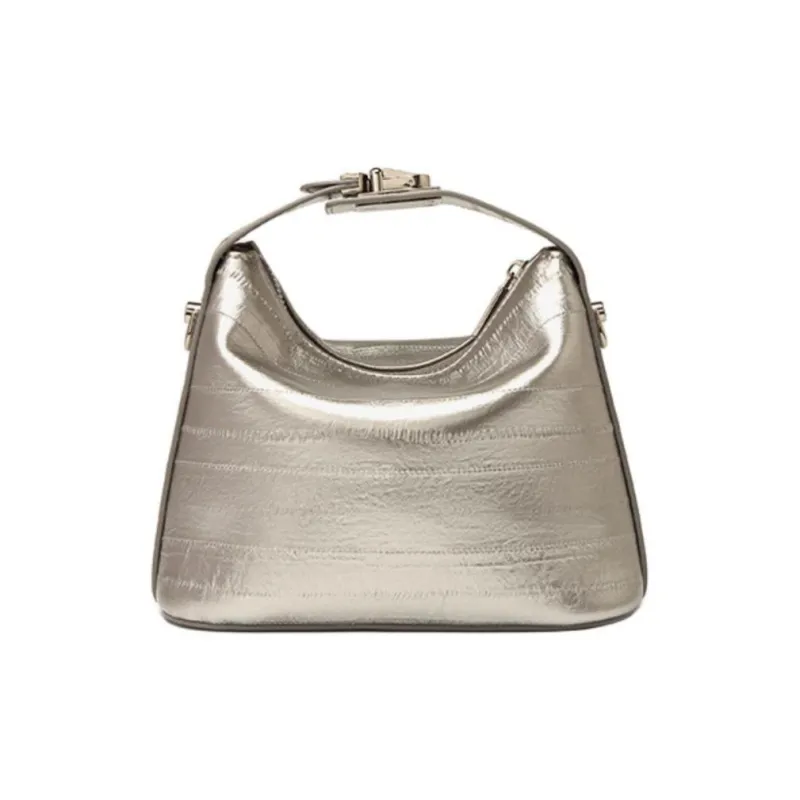 DAPHNE Pu Crossbody Bag Women's Silver-3