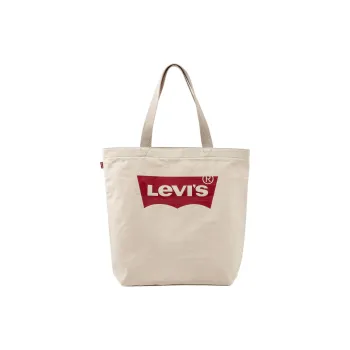 Levi's 100% Cotton Tote Bag Shopping Bag Handbag Unisex Beige
