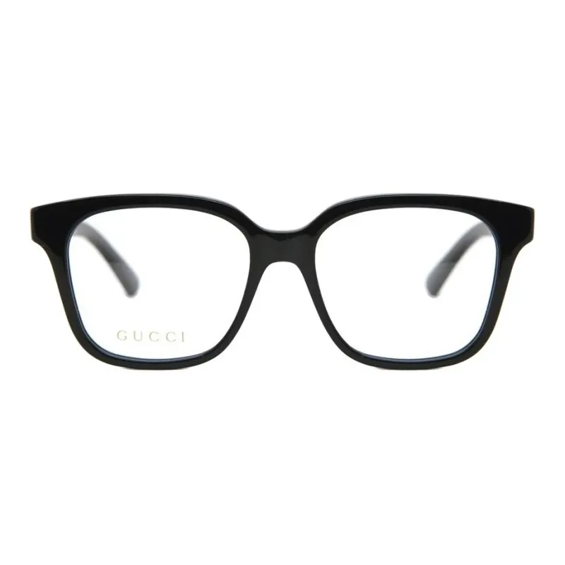 GUCCI Plastic Acetate Oval Eyeglass Frames Women's Black-1