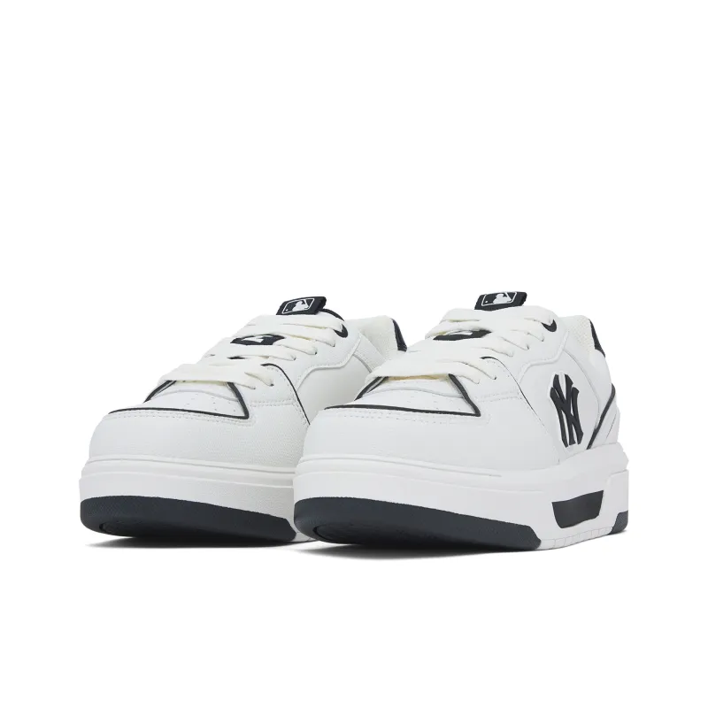 MLB Chunky Liner Low Top Skateboard Shoes Unisex Ecru-2