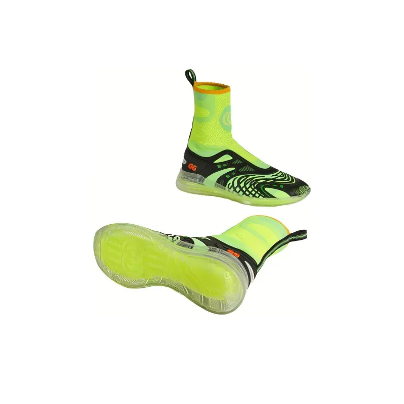 GUCCI Ultrapace R Mid 'Neon Green Black'-4