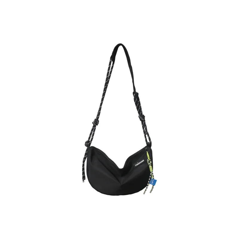OURFUN Nylon Sling Bag Regular Unisex White/Black/Green/Checkerboard-2
