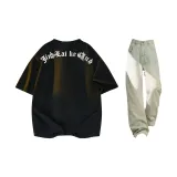 Set (Black Heavyweight Upgrade T-Shirts+Yellow Mud Jeans)