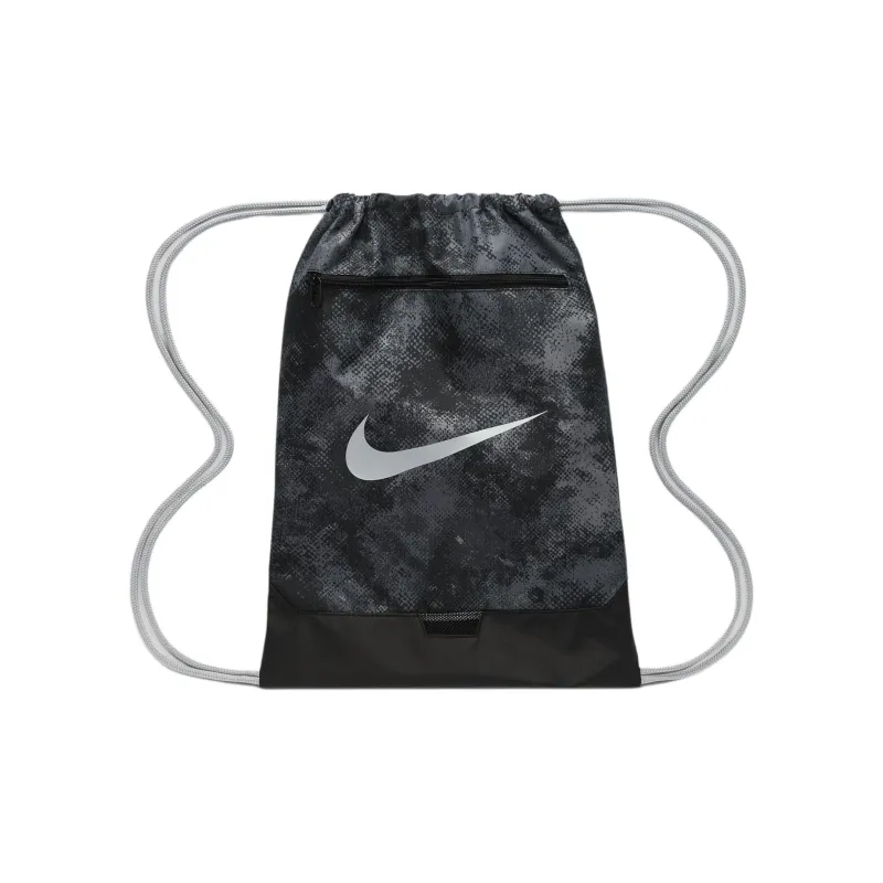 Nike Polyester Backpack Regular Men's Iron Gray & Black-0