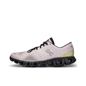 On Cloud X 3 Low Top Training Shoes Women's Purple Black