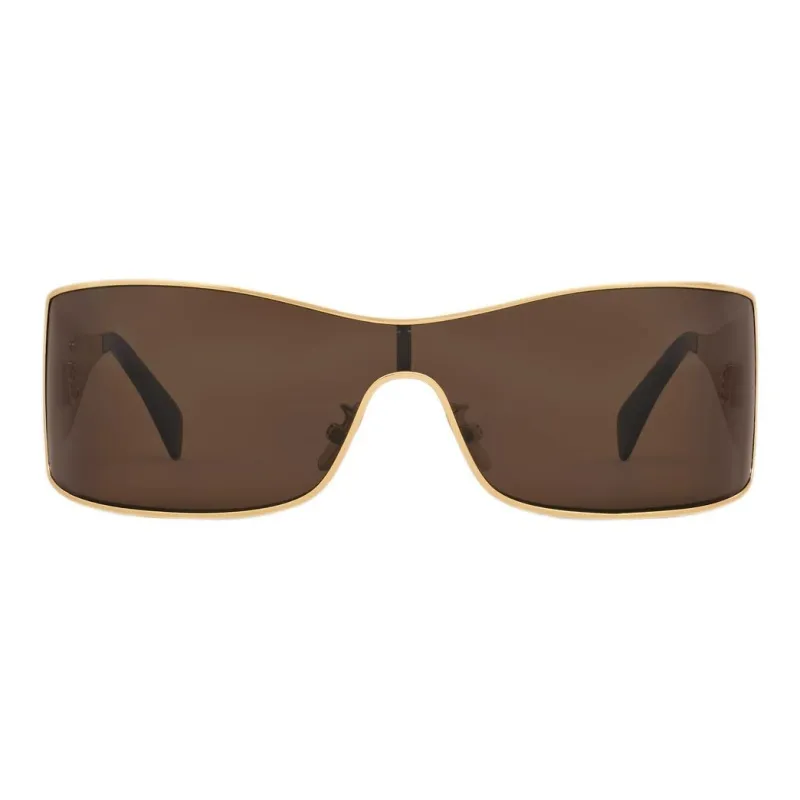 CELINE Triomphe Metal Racer Sunglasses In Metal-1
