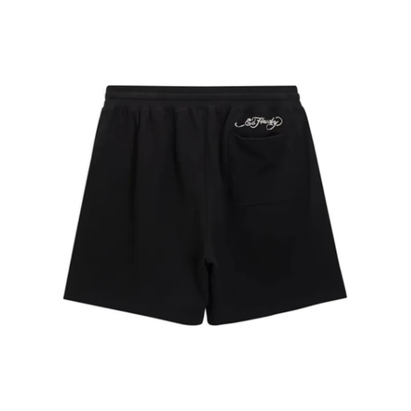 Ed Hardy FW24 Casual Shorts Men's Black-1
