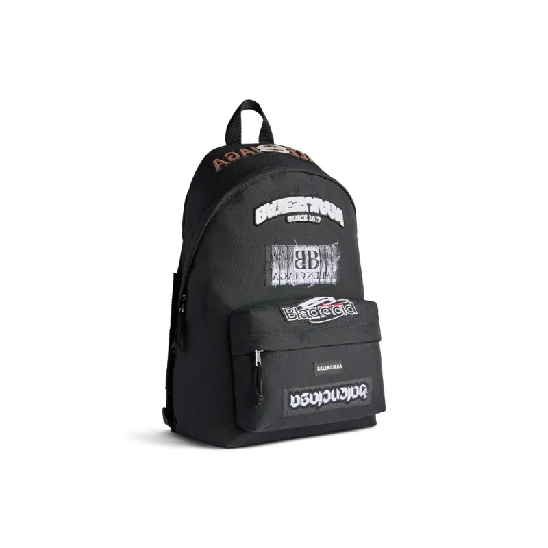 Balenciaga Logo Printed Backpack-1