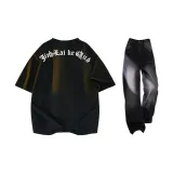 Set (Black Heavyweight Upgrade T-Shirts+Black Jeans)