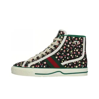 GUCCI Women's Tennis 1977 High 'Floral Print' Women's