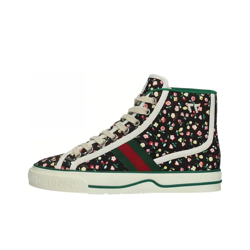GUCCI Women's Tennis 1977 High 'Floral Print' Women's-0