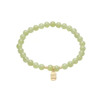 MAMADESHOUHU Hetian Jade Bracelets Green Jade Women's