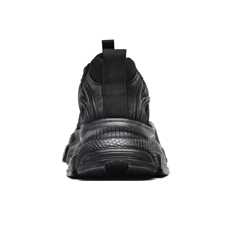 EBLAN Low Top Chunky Sneakers Men's Black-2