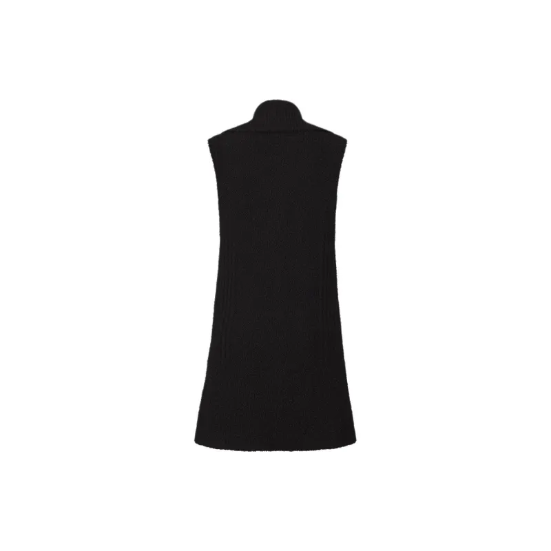 DIOR FW24 Sleeveless Dress Women's Black-1