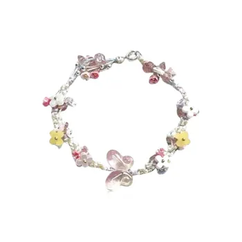 D.K.X Colored Glaze Jade Bracelets Women's