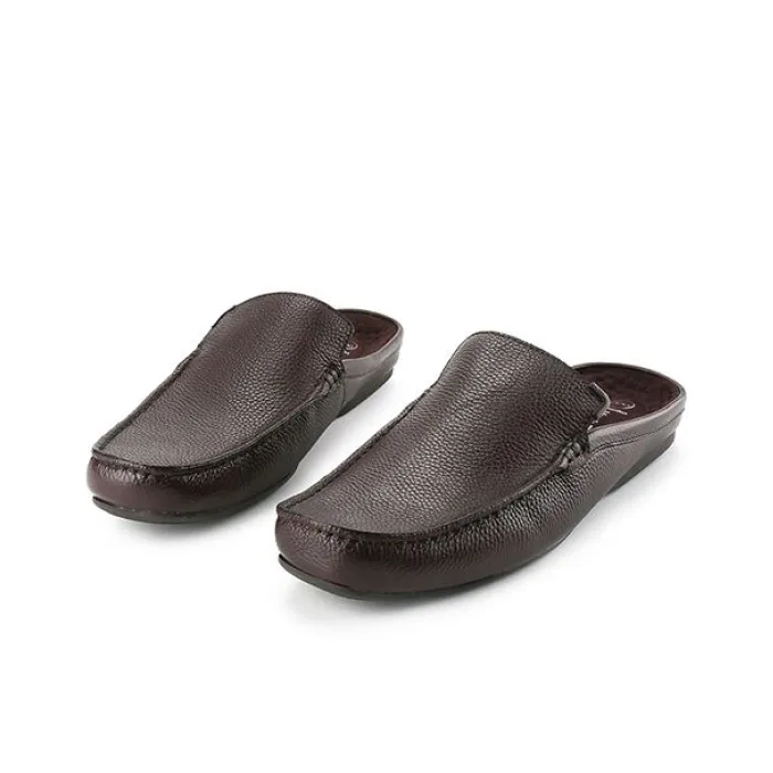 Hush Puppies Wrap-toe Slippers Men's Coffee-1